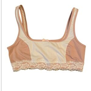 For Love and Lemons Regina Bra Top Size XL